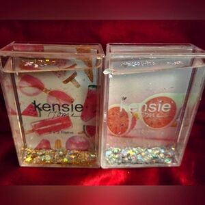 Set Of 2 Kensie Home Glitter Picture Frames